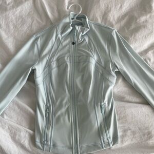 Cropped Lululemon Define Jacket- Sheer Blue